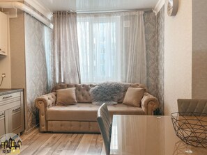 Flat-screen TV - SkyHouse Premium Apart-Hotel ! (Chișinău)