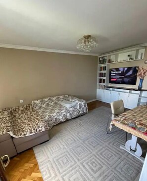 Desk, iron/ironing board