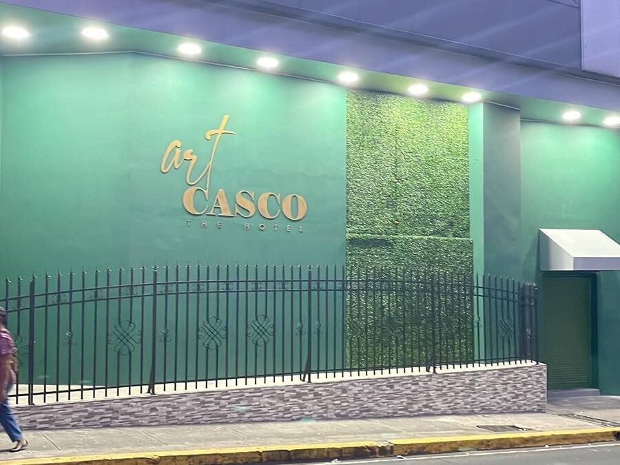 Fachada da propriedade