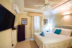 1 soverom, strykejern/-brett, wi-fi (inkludert) og sengetøy