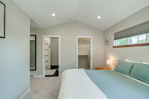 2 chambres, rideaux occultants, fer et planche à repasser, lit parapluie