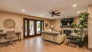 Studio (4 Bedrooms) | Living area - North Scottsdale Retreat w Resort Like Backyard! (Scottsdale)
