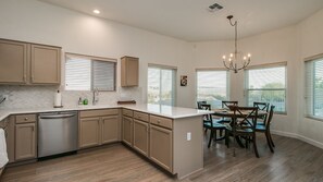 House (4 Bedrooms) | Private kitchen | Fridge, microwave, oven, blender - Breathtaking Views & Htd Pool in Fountain Hills! (Fountain Hills)