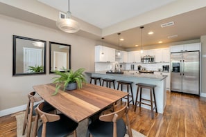 House, Multiple Beds, Kitchen, Garden View (874 Baum St. (Unit C)) | Dining - Amazing Urban Townhome Near Breweries & River! (Fort Collins)