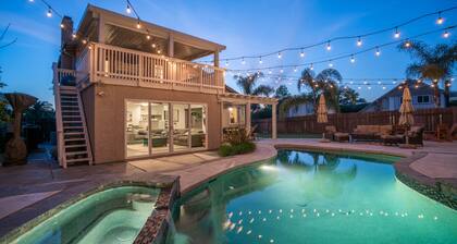 San Diego Family Getaway | Spa, Pool, and Patio