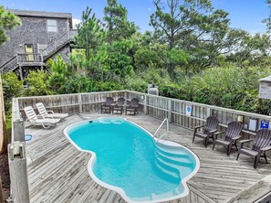 Beheizter Pool