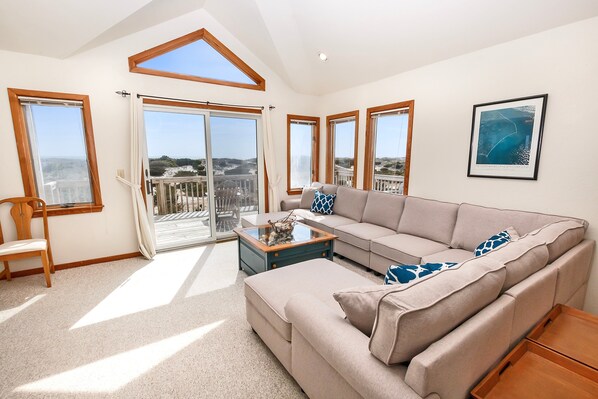 Smart TV, table football, books