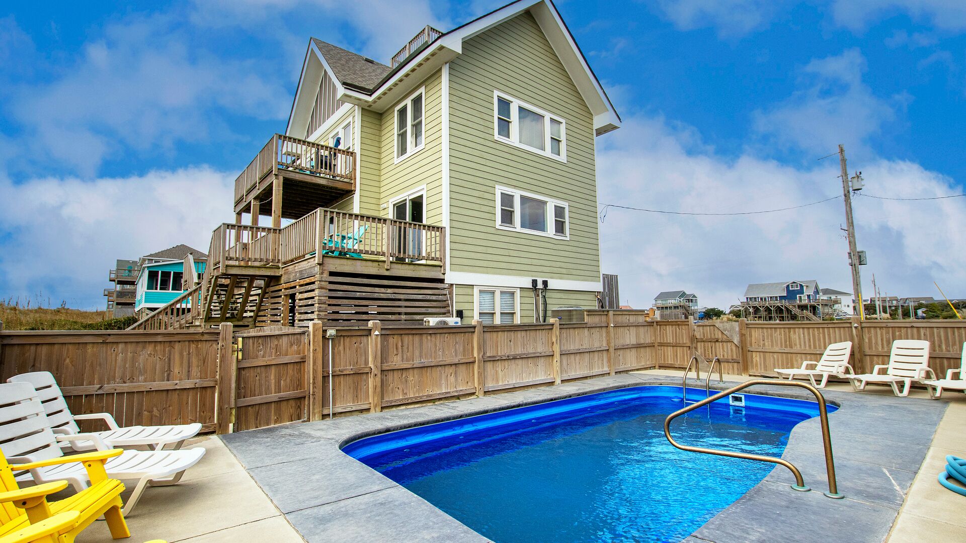 Oceanfront, Beach Access, Ocean Views, Private Pool, Hot Tub, & Dog Friendly