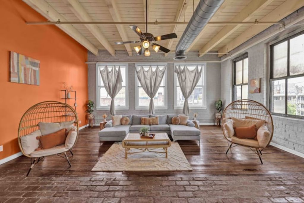 BOHO Loft•DWTN BHAM•SECURED ENTRY•AMAZING VIEWS