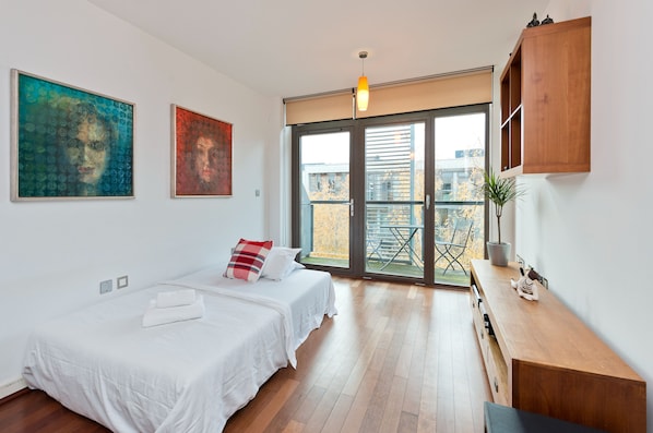 Appartement (2 Bedrooms) | 2 chambres, literie de qualité, bureau