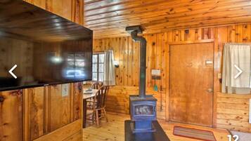 Luxury Cabin | Down comforters, memory foam beds, individually decorated