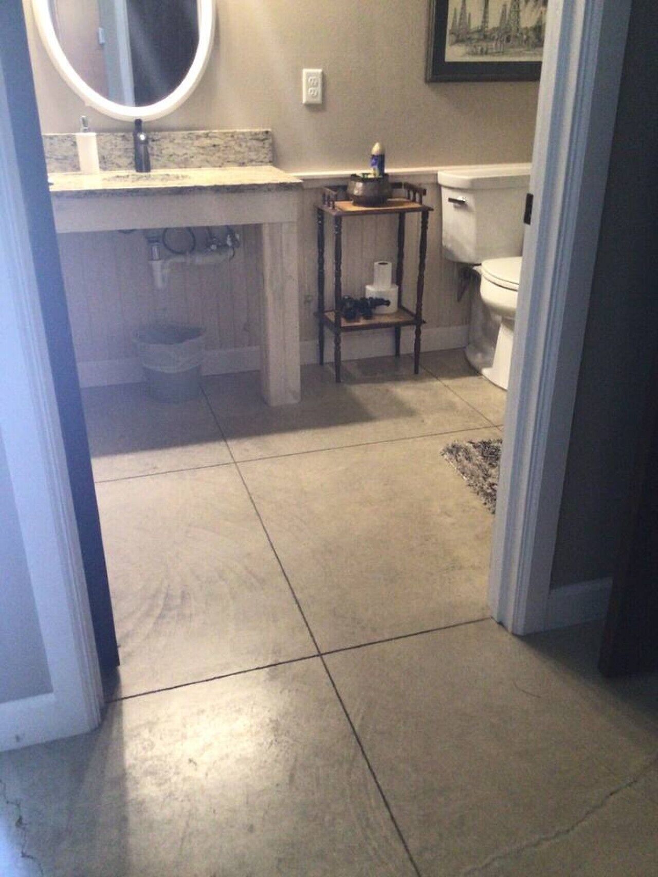 Shower, hair dryer