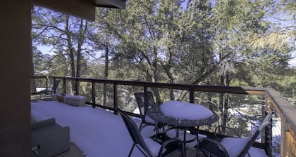 Relax in our cozy 3-bedroom, 2-bath home in the pines near Whiskey Row - 8 min.