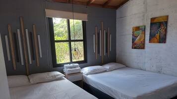 2 habitaciones, wifi gratis y ropa de cama