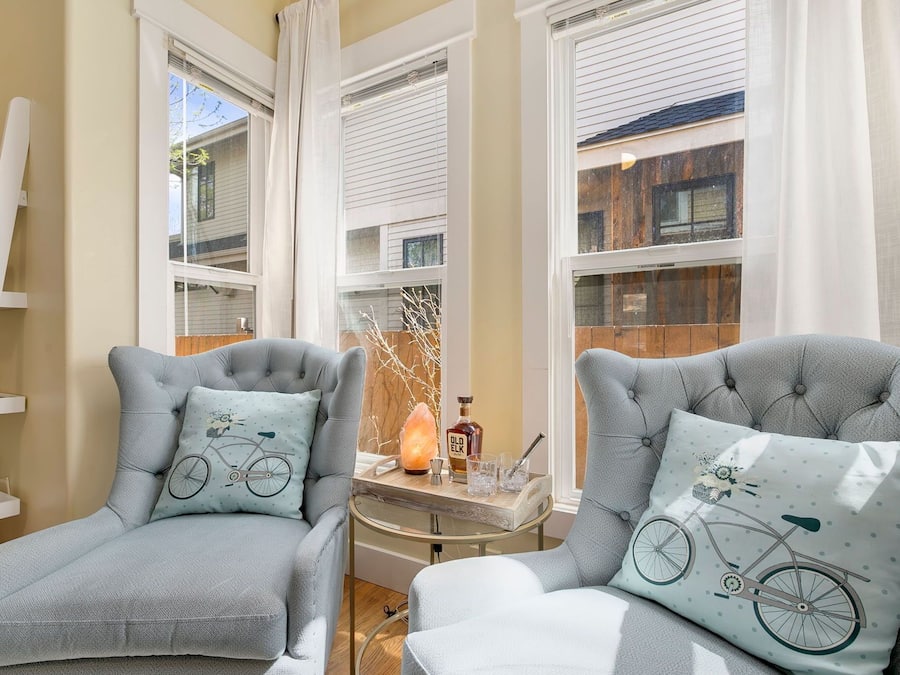 42-inch flat-screen TV with digital channels, TV