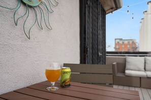 Townhome, 2 Queen Beds, Patio, Garden View | View from room -  Pine Street Loft – Steps from Old Town Square! (Fort Collins)