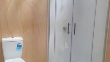 Shower, toilet paper