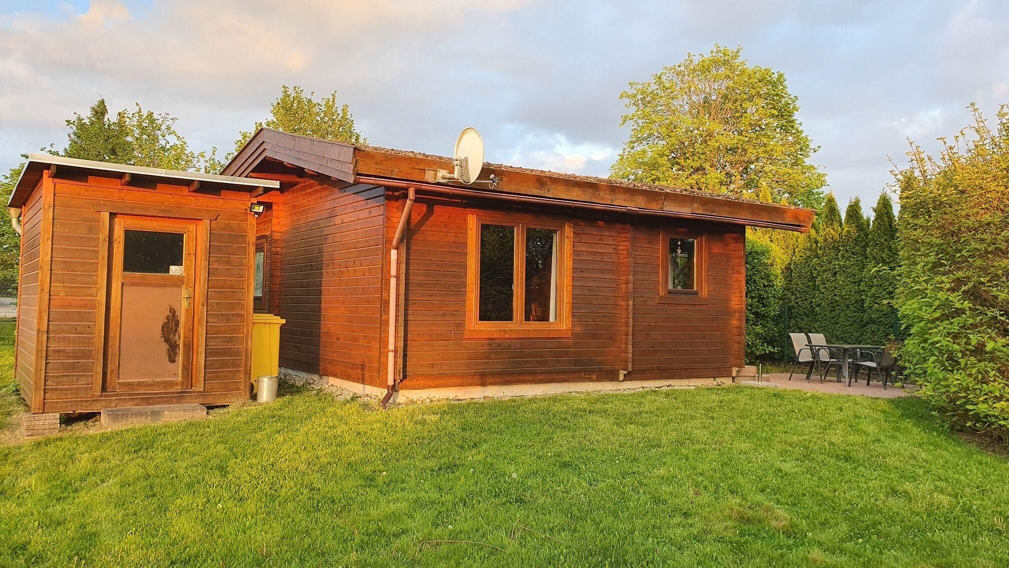 Rückansicht Ferienhaus