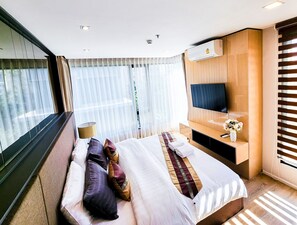 特色公寓客房, 2 間臥室 | 埃及棉床單、高級寢具、羽絨被、舒適加層