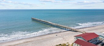 2nd Row Directly Across from Pier w/ Private Pool, Hot Tub, and More