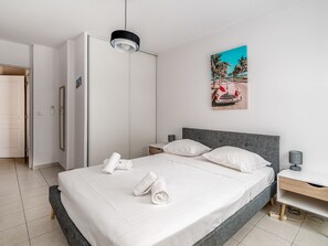 2 bedrooms, iron/ironing board, WiFi, bed sheets - Appartement Libériade - Welkeys (Cannes)