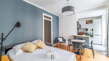 1 soveværelse, strygejern/strygebræt, Wi-Fi, sengetøj