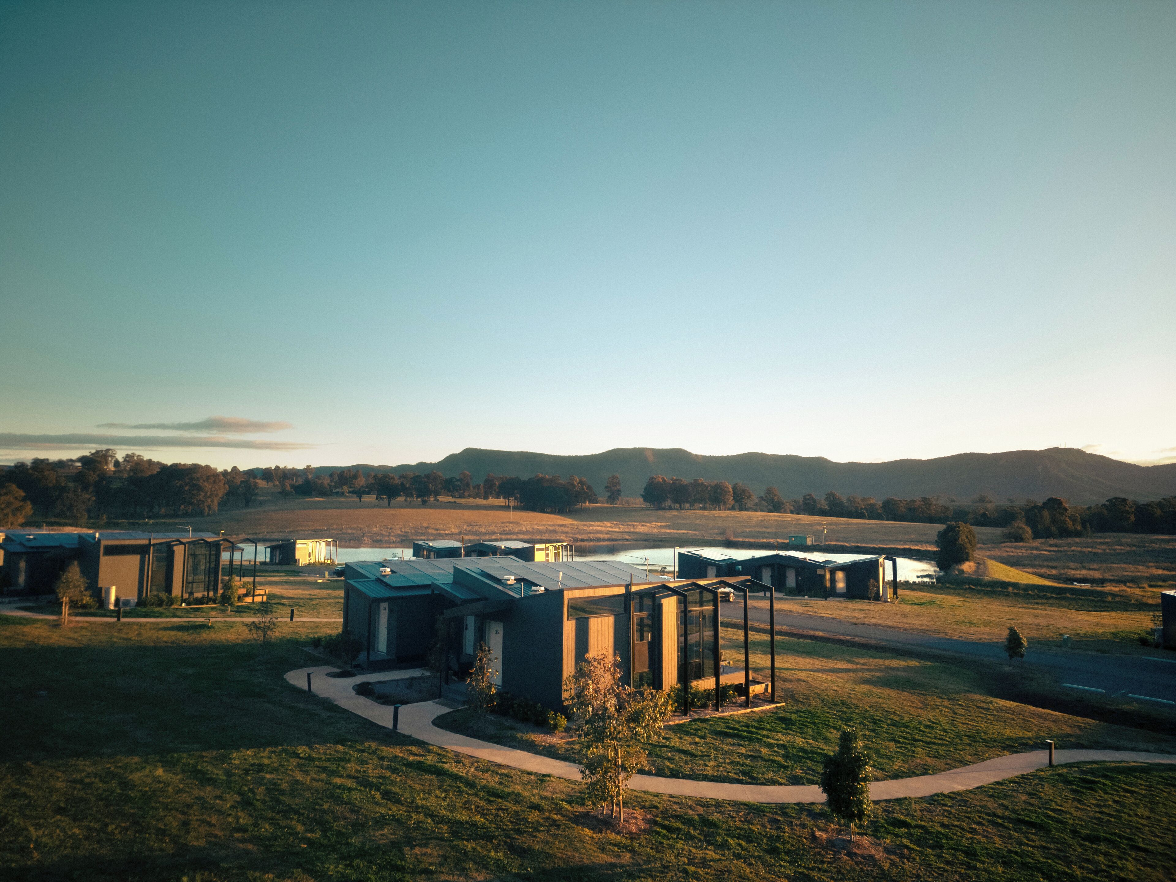 Façade de l’hébergement