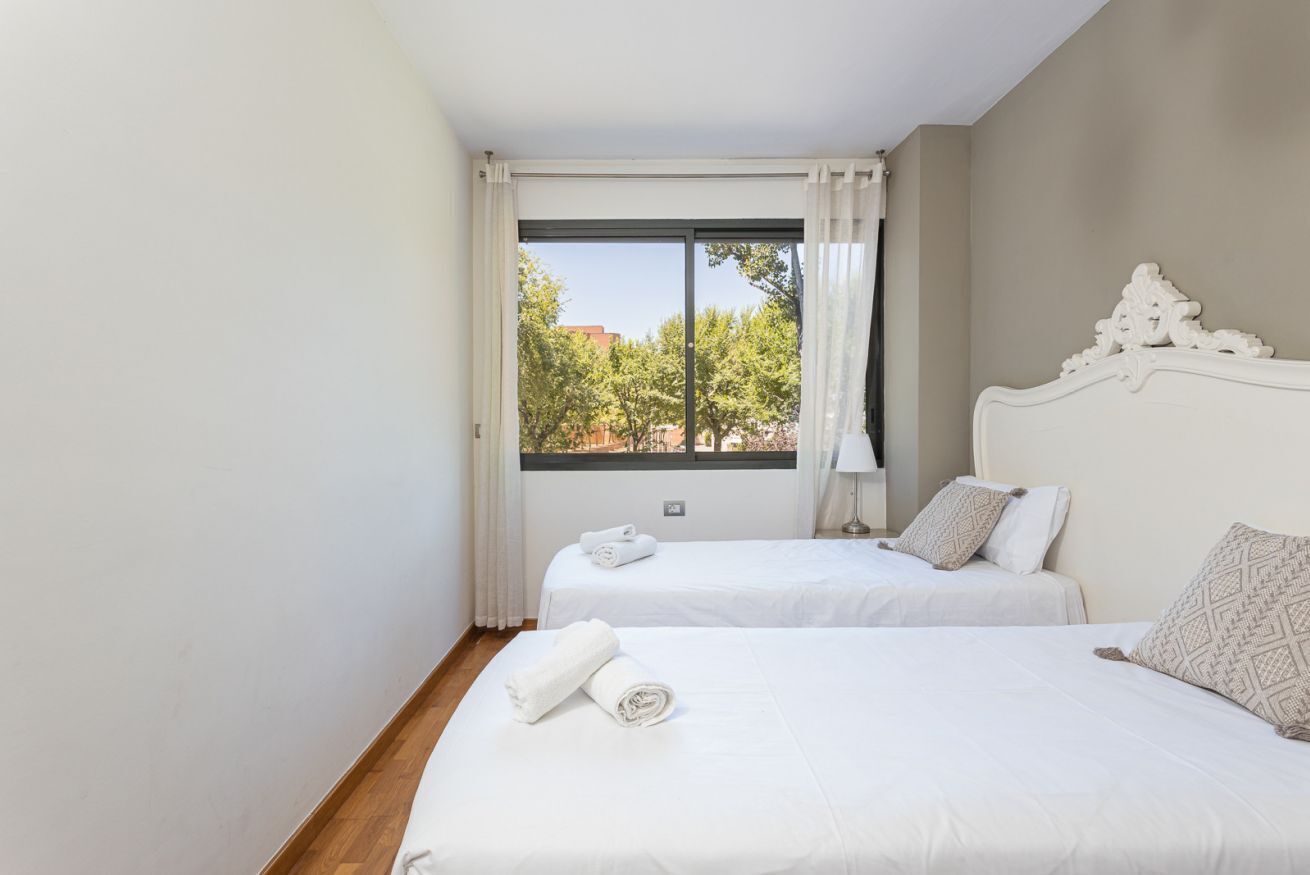 3 habitaciones, cuna de viaje, wifi gratis y ropa de cama 