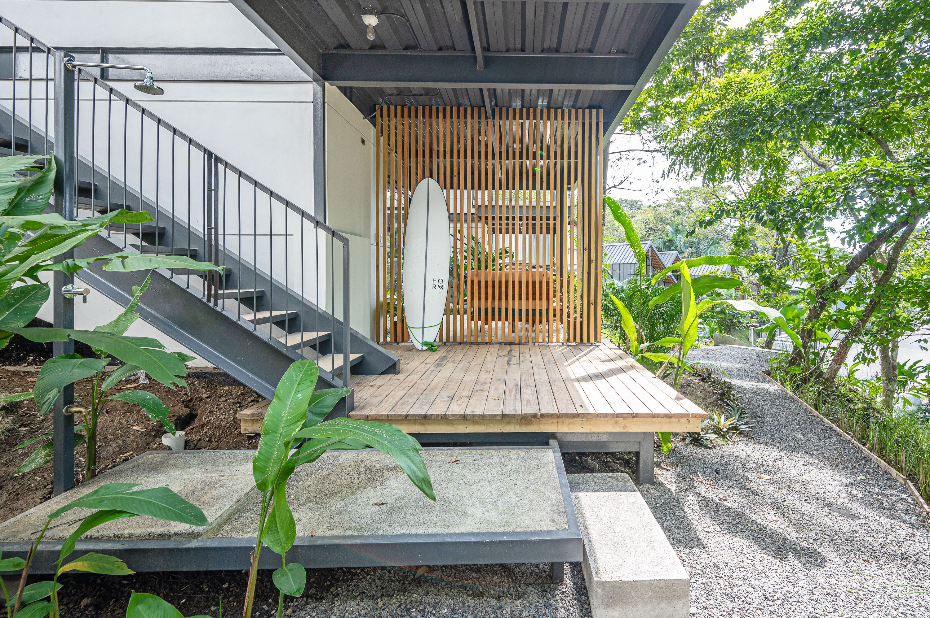 Enceinte de l’hébergement