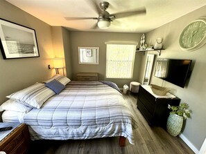 1 chambre, fer et planche à repasser, accès Internet, draps fournis