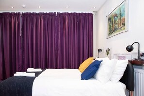 1 bedroom, iron/ironing board, travel cot, WiFi