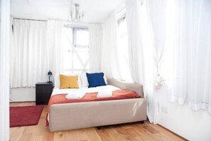 1 bedroom, iron/ironing board, travel cot, WiFi