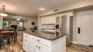 Studio (5 Bedrooms) | Private kitchen | Fridge, microwave, oven - Massive 5 Bdrm Getaway W/pool, Hot Tub, Game Room! (Gilbert)