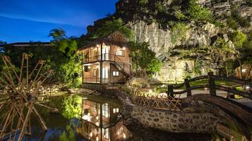 Fassade der Unterkunft