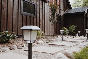 Exterior detail - Cozy newly remodeled cabin on half acre of lake shore! (Clear Lake)