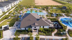 Exterior - Private Pool 4Bd near Disney Free Waterpark 1158 (Four Corners)