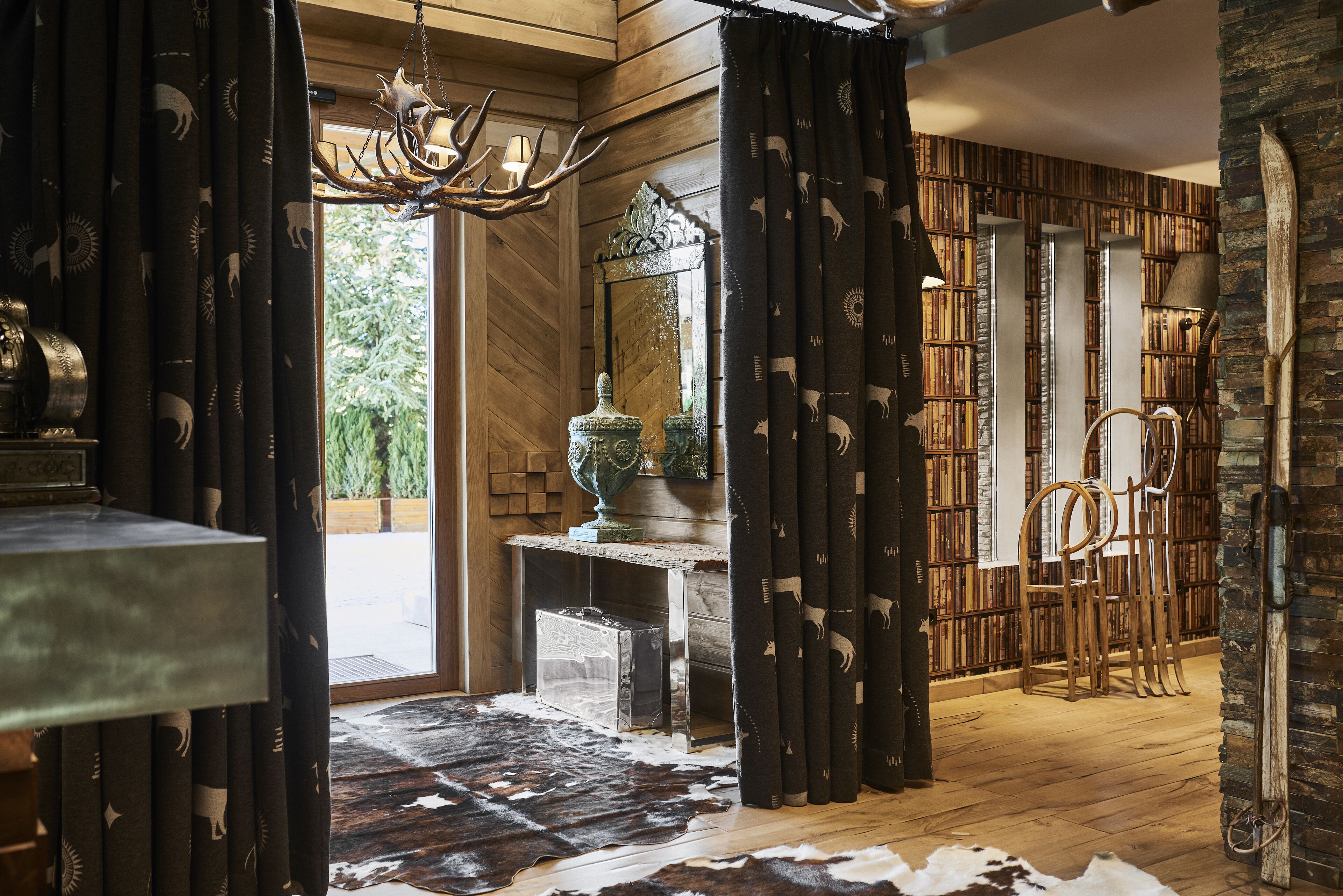 Entrada al alojamiento