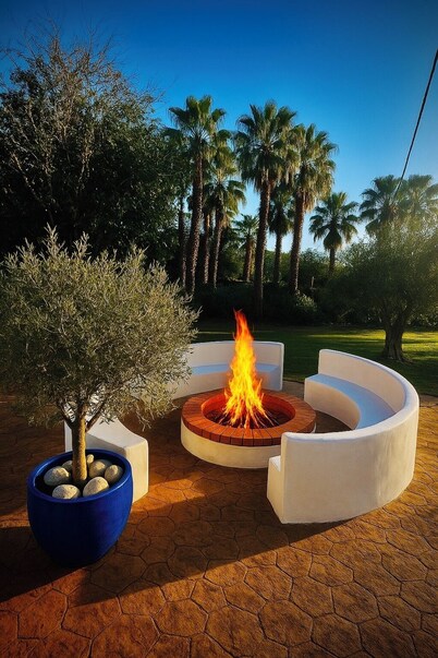 Mediterranean Villa Ideal Families • Private Pool • WIFI • A/C •BBQ