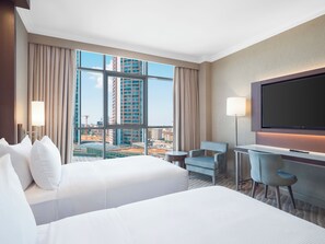 Minibar, laptop workspace, blackout drapes, soundproofing