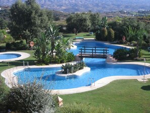 Alberca al aire libre 
