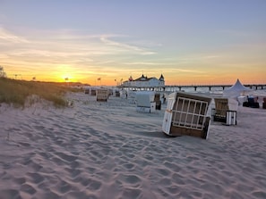On the beach
