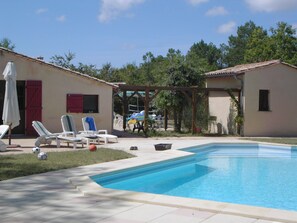 Alberca al aire libre 