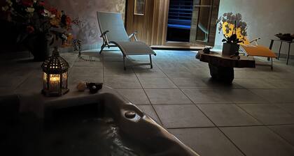 Le Cabanou - Private SPA, swimming pool, jacuzzi & sauna. Garage. Ski resort 13 km away
