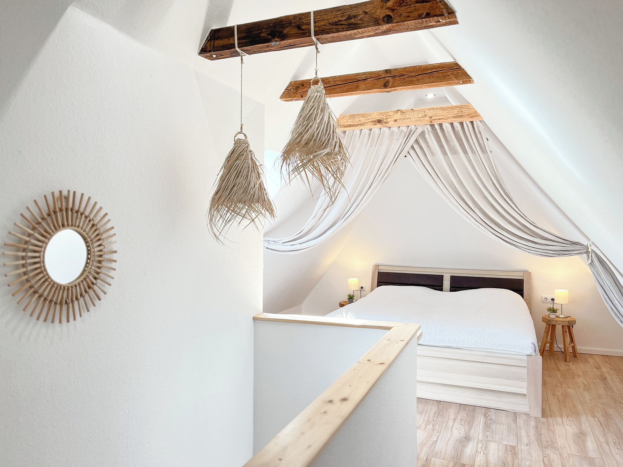 2 Schlafzimmer, Schreibtisch, Reisekinderbett, kostenloses WLAN