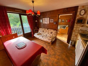 TV - Family apartment near slopes with pets allowed (La Chapelle-d'Abondance)