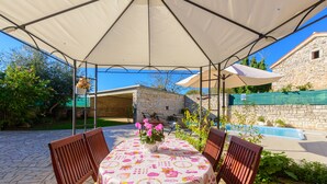 Outdoor dining - House Maria (Istria - Bokordići) (Bokordići)