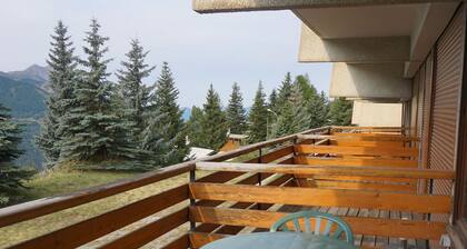 Appartement 3 piÚces, 6 pers, animaux acceptés, OrciÚres Merlette