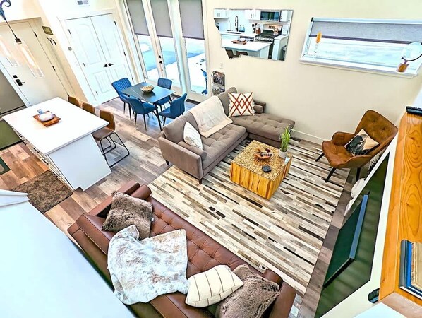 تلفزيون، مدفأة