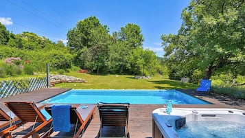 Villa familiare, 4 camere da letto, lato montagna (Pool Villa Abbazia Seaview) | Piscina privata