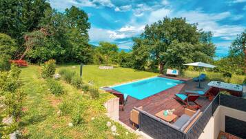 Family Villa, Multiple Bedrooms, Mountainside (Pool Villa Abbazia Seaview) | Pool | Seasonal outdoor pool